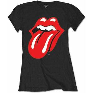 The Rolling Stones Tricou Classic Tongue Femei Black L imagine