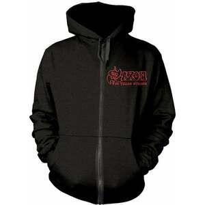 Saxon Hoodie Strong Arm Of The Law Black 2XL imagine