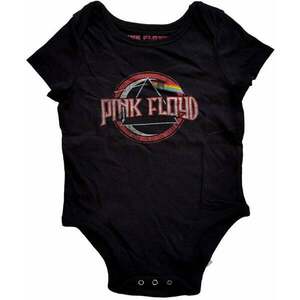 Pink Floyd Tricou Dark Side of the Moon Seal Baby Grow Black 0-3 Luni imagine