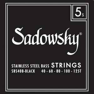 Sadowsky Black Label SBS-40B Set de 5 corzi pentru bas imagine