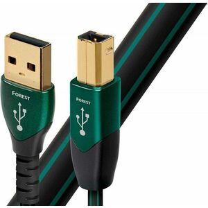 AudioQuest Forest 1, 5 m Negru-Verde Cablu USB Hi-Fi imagine