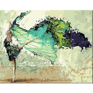 Zuty Pictură pe numere Dansatoare cu voal imagine