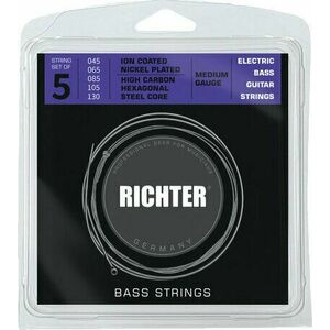 Richter Ion Coated Electric Bass 5 Strings - 045-130 imagine