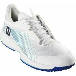 Wilson Kaos Swift 1.5 Clay Mens Tennis Shoe White/Blue Atoll/Lapis Blue 42 2/3 Pantofi de tenis pentru bărbați imagine