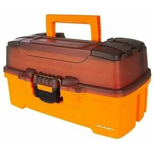Plano Two-Tray Tackle Box 4 Medium Trans Smoke Orange imagine