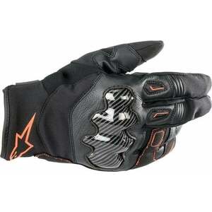 Alpinestars SMX-1 Drystar Gloves Black/Red Fluo L Mănuși de motocicletă imagine