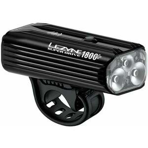 Lezyne Super Drive 1800+ Smart Front Loaded Kit 1800 lm Black Față-Spate Lumini bicicletă imagine