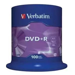 DVD+R 16X 4.7GB AZO MATT SPINDLE 100 imagine