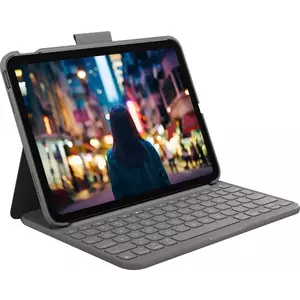 Tastatura Logitech Slim Folio pentru iPad 10th gen Grey imagine