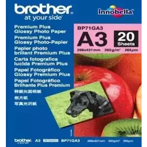 Hartie foto Brother BP71GA3 20 bucati glossy A3 imagine