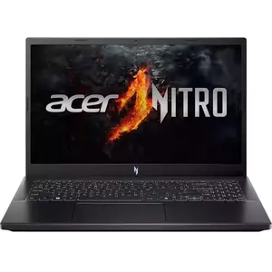 Notebook Acer Nitro V ANV15-41 15.6" Full HD 144Hz AMD Ryzen 5 7535HS RTX 2050-4GB RAM 16GB SSD 512GB No OS Obsidian Black imagine