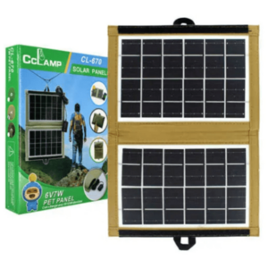 Panou solar Portabil CCLAMP CL-670, Incarcare USB, 7.2W, pliabil imagine