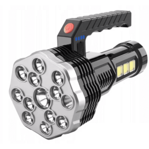 Lanterna multifunctionala 13 LED plus 3 LED COB 913 reincarcabila USB imagine