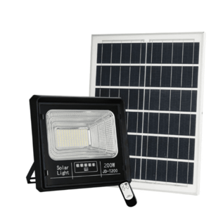 Proiector 200W cu Panou Solar si Telecomanda imagine