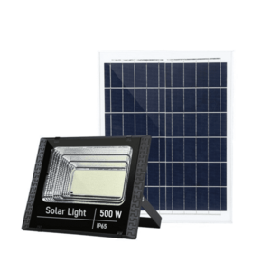 Proiector LED 500W cu panou solar imagine