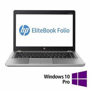 Laptop Refurbished HP EliteBook Folio 9470M, Intel Core i5-3427U 1.80GHz, 8GB DDR3, 256GB SSD, 14 Inch, Webcam + Windows 10 Pro imagine