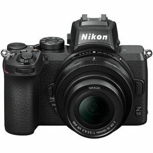 Aparat foto Mirrorless Nikon Z50, 20.9 MP , 4K , Wi-Fi + Obiectiv 16-50mm, Negru imagine