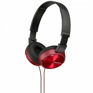 Casti audio Sony MDRZX310R, tip DJ, Rosu imagine