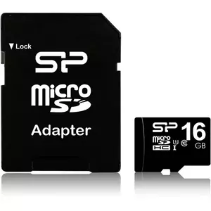 Card memorie 16GB MicroSD cu Adaptor SDHC Clasa 10 imagine