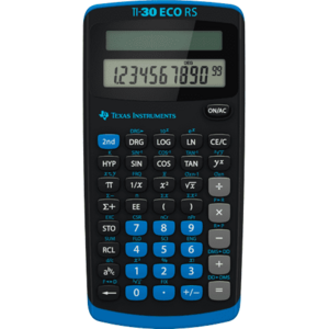 Calculator birou TI-30ecoRS, 10-digit imagine