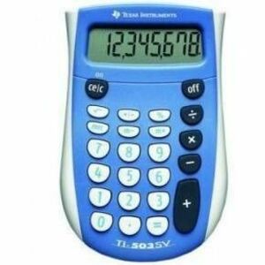 Calculator birou TI-503 SV, 12-digit, SuperView display imagine