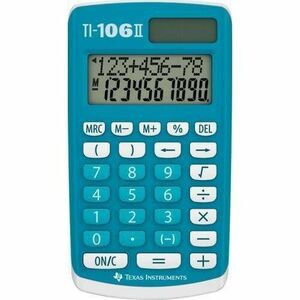 Calculator birou TI-106 II - An easy-to-use, durable primary school calculator imagine