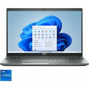 Laptop DELL 15.6'' Precision 3580, FHD, Procesor Intel® Core™ i7-1370P (24M Cache, up to 5.20 GHz), 32GB DDR5, 1TB SSD, RTX A500 4GB, Win 11 Pro, Grey, 3Yr ProSupport imagine