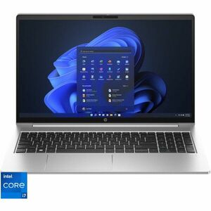 Laptop HP ProBook 450 G10 cu procesor Intel® Core™ i7-1355U pana la 5.0 GHz, 15.6, Full HD, IPS, 32GB DDR4, 1TB SSD, Intel® UHD Graphics, Windows 11 Pro, Pike Silver imagine