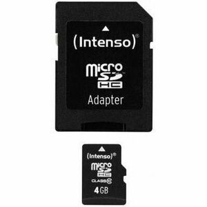 Card de memorie Intenso micro SD 4GB SDHC classa 10 imagine