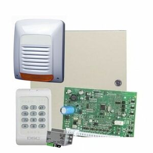 Sistem alarma antiefractie DSC KIT 1404 SIR imagine