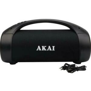 Boxa Portabila Akai ABTS-55, Bluetooth, rezistent la apa, USB si Aux-In, 50 W, usb c (Negru) imagine