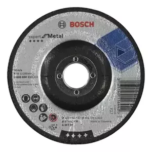 Disc degrosare Bosch, cu degajare, pentru metal, A 30 T BF, 125 x 22, 23 x 6 mm imagine