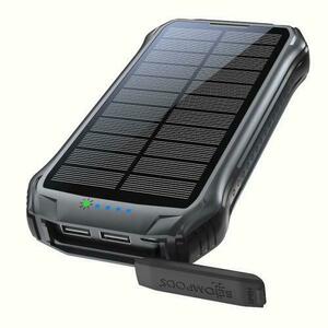 Acumulator Extern Boompods Neutron, 10000 mAh, Solara (Negru) imagine