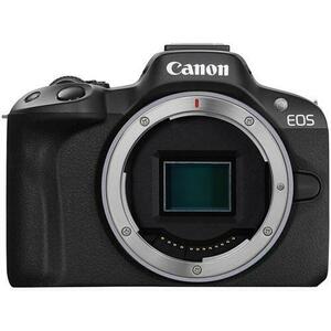 Aparat foto Mirrorless Canon EOS R50, 24.2MP, 4K, Body Only (Negru) imagine