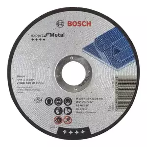 Disc taiere metal Bosch 2608600219, 125 mm diametru, 1.6 mm grosime imagine
