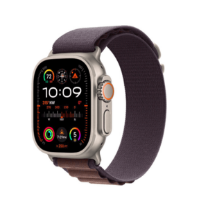 Smartwatch Apple Watch Ultra 2 GPS + Cellular, 49mm Titanium Case with Indigo Alpine Loop - Large imagine