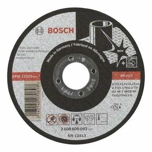 Disc de taiere Bosch Professional Expert pentru inox, AS 46 T INOX BF, 115 x 22, 23 x 2 mm imagine