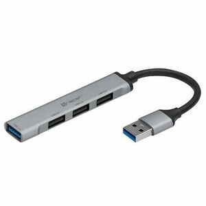 Hub Tracer H41, 4 porturi USB 3.0 (Gri) imagine