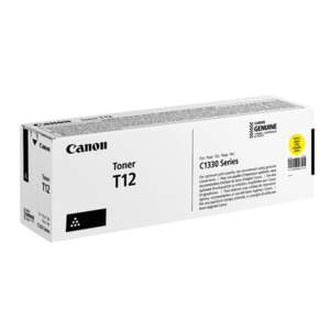 Toner Canon CRG-T12, 5.3k pagini, pentru Color imageCLASS X LBP1333C i-SENSYS X C1333i imageCLASS X C1333iF (Galben) imagine