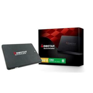 SSD Biostar S160, 512GB, SATA-III, 2.5 inch imagine