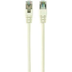 Cablu FTP GEMBIRD Cat6, cupru-aluminiu, 0.25 m, alb, AWG26, ecranat PP6-0.25M/W imagine