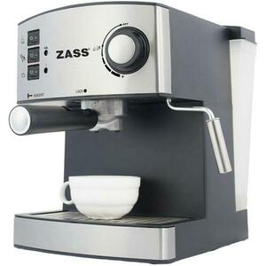 Espressor Zass ZEM04, 850W, 1.6l, 15 bari, argintiu imagine