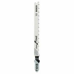 Panza pentru fierastrau vertical Bosch Professional Clean T 101 B pentru lemn, 100 mm, 5 buc imagine
