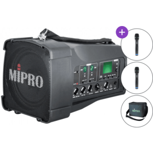 MiPro MA-100DB Vocal Dual Set Sistem PA cu baterie imagine