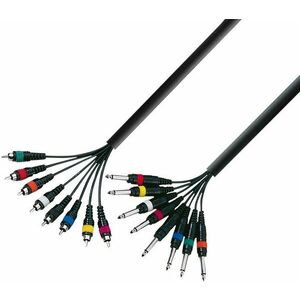 Adam Hall K3 L8 PC 0300 Cablu multifilar 3 m imagine