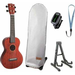 Mahalo MH2-TWR SET Trans Wine Red Ukulele concert imagine