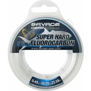 Savage Gear Super Hard Fluorocarbon Clear 0, 68 mm 22, 40 kg 50 m Linie imagine
