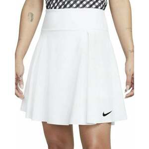 Nike Dri-Fit Advantage Womens Long Golf Skirt White/Black XS imagine