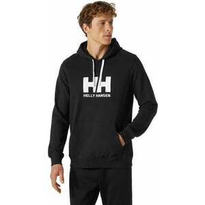 Helly Hansen Men's HH Logo Hanorac cu gluga Black L imagine