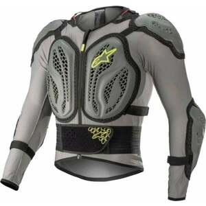 Alpinestars Geacă de protecție Bionic Action V2 Protection Jacket Gray/Black/Yellow Fluo S imagine